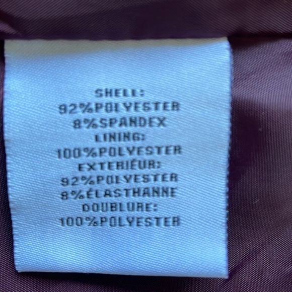 Badgley Mischka Burgundy Velvet Moto Jacket Small - Picture 11 of 12